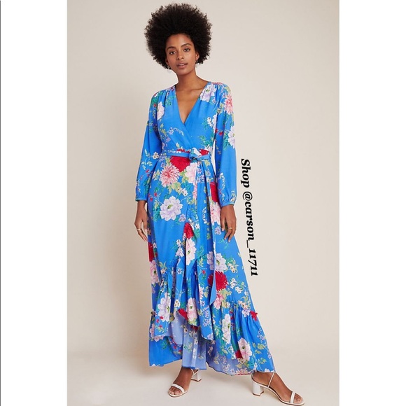 NWT Yumi Kim Azure Wrap Maxi Dress XXS - Picture 5 of 7